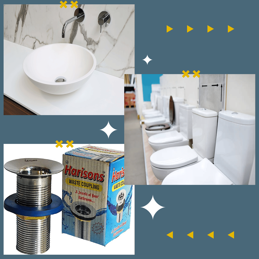 Wash Basins, Sanitaryware & Fittings