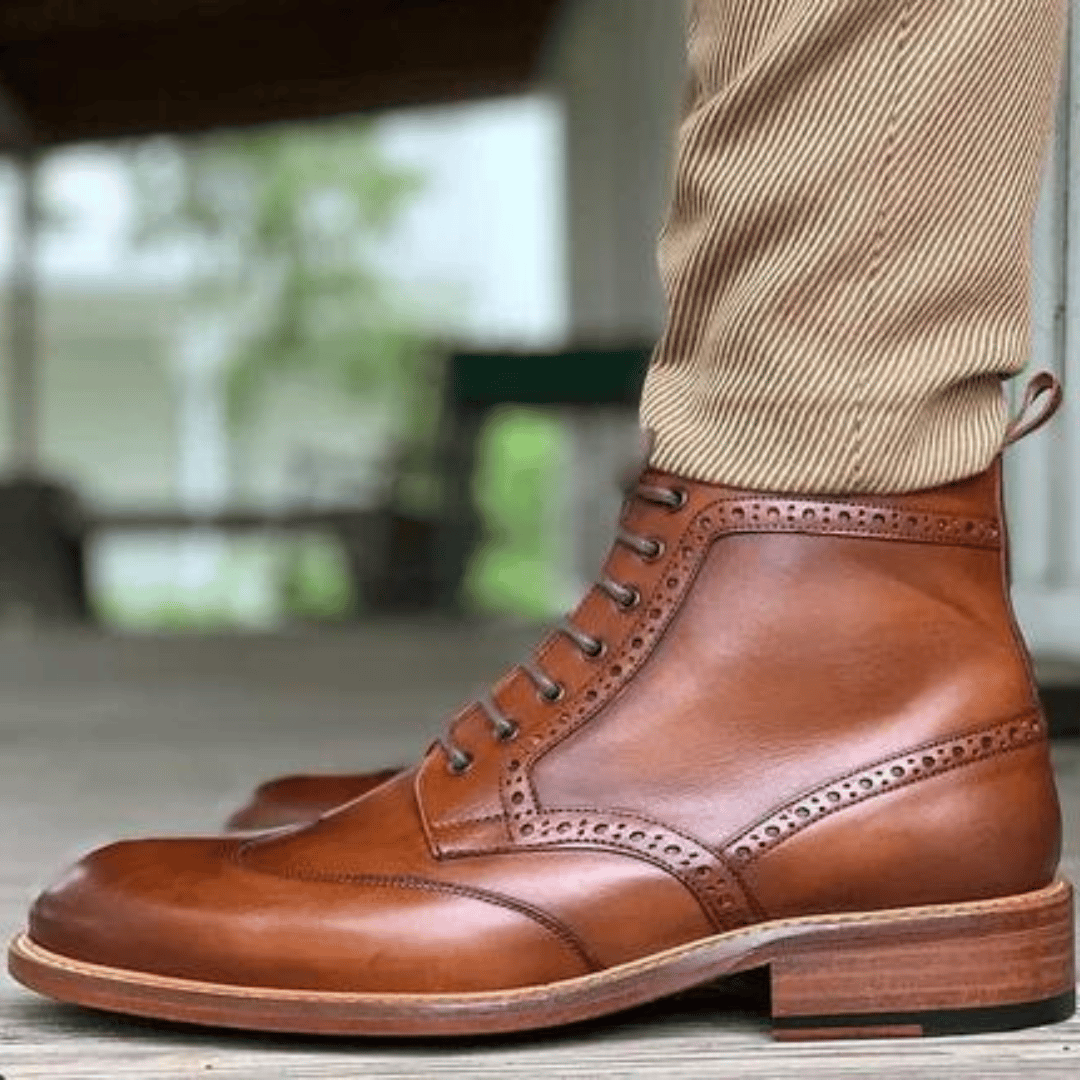 Men Leather Boots