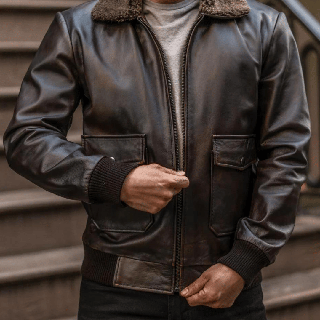 Men Leather Garments