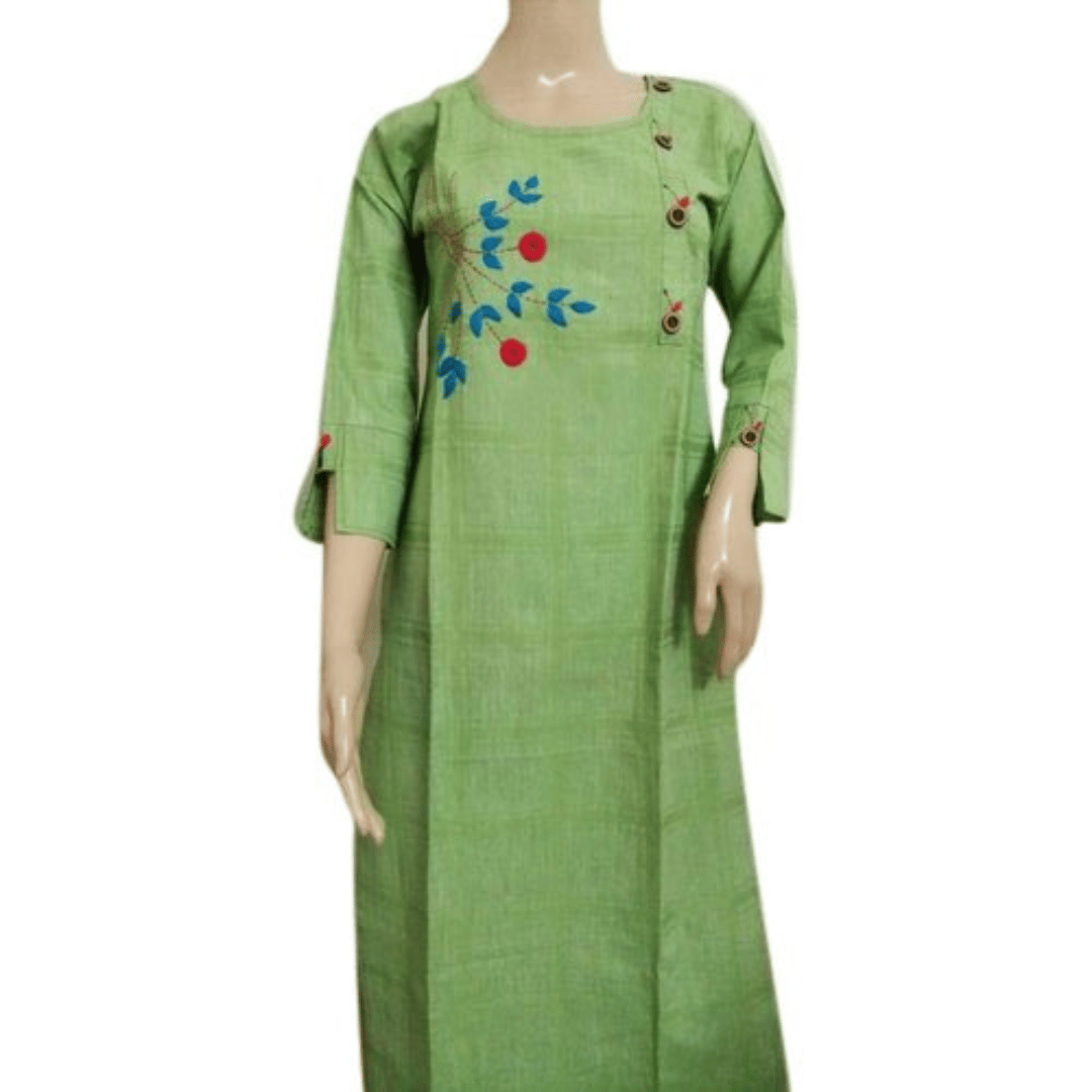 Cotton Embroidered Kurti