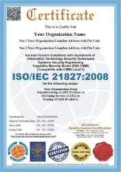 ISO IEC 21827 2008 Certification Service