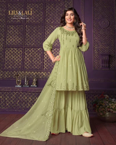 Lily Lali Catalog : Eminent Sharara Dress