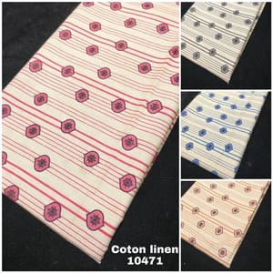 Chiku Flower Print Cotton Fabric