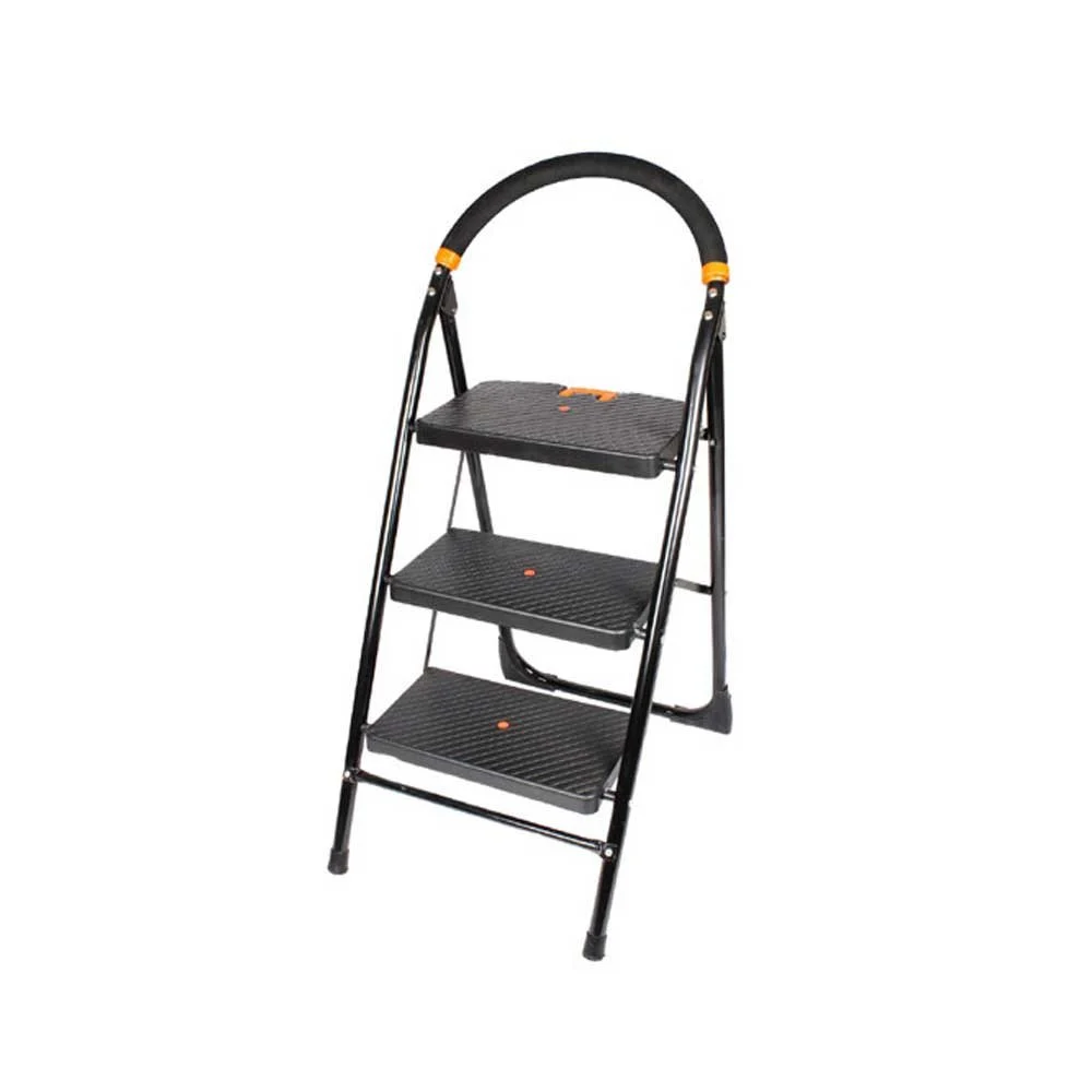 Ciplaplast 5 ft 3 Step Milano Folding Ladder, Three Steps