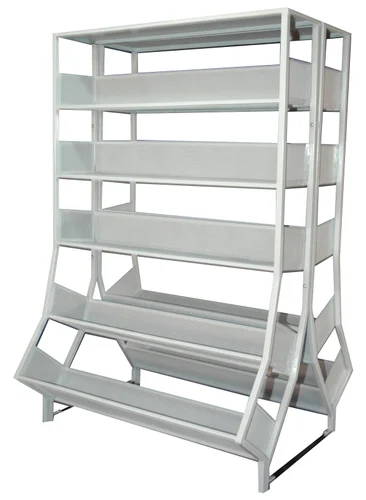 White Twin Book Rack