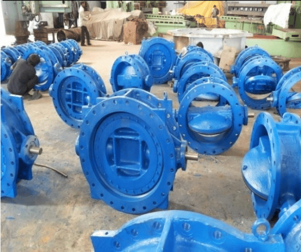 BUTTERFLY VALVES MACHINING ASSEMBLY AND PAINTING AS PER COUSTOMER DRAWING