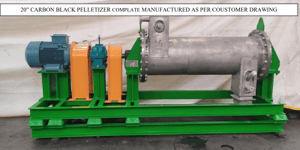 20” CARBON BLACK PELLETIZER COMPLATE MANUFACTURED AS PER COUSTOMER DRAWING