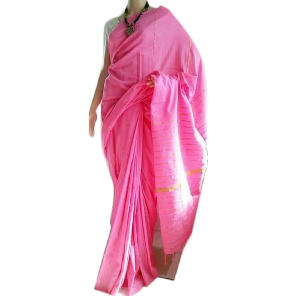 Ladies Plain Khes Sarees