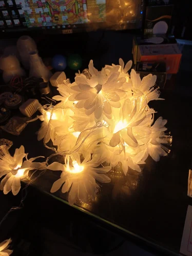 Copper Decorative Flower Lighting