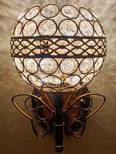 Warm White Metal Diamond Wall Light, For Decoration, 30W