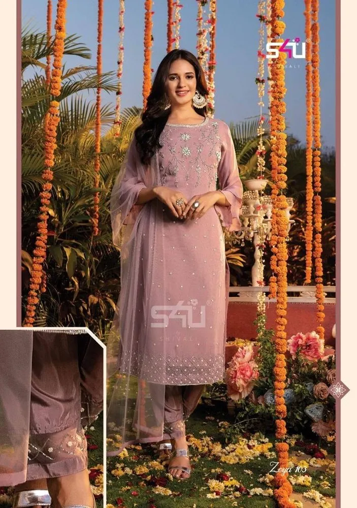 S4u Georgette Suit, Straight