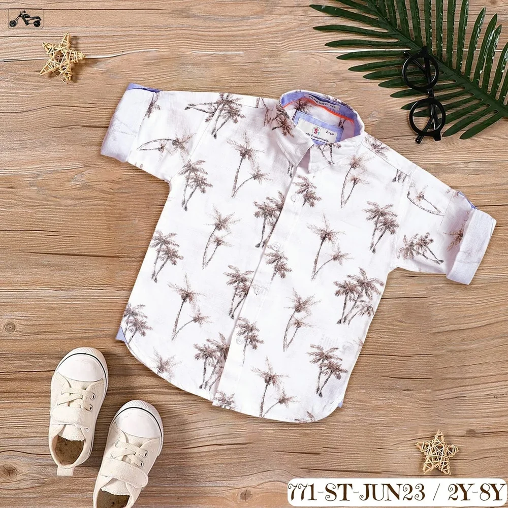 Cotton PRINTED SHIRTS FOR BOYS