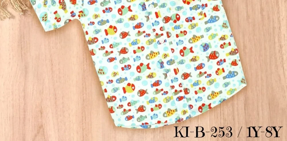 Kids Boys Cotton Shirts