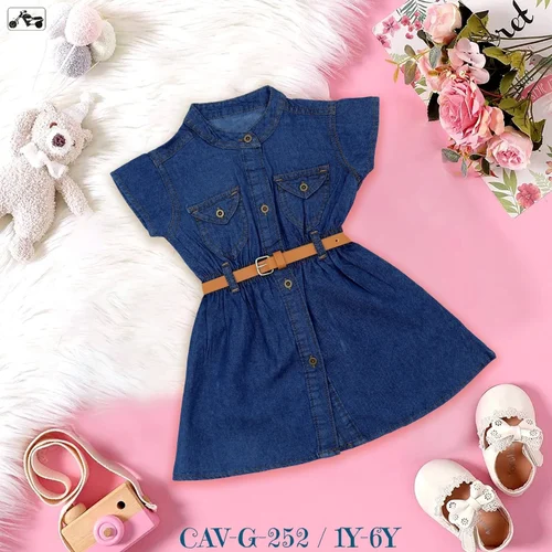 KIDS DENIM FROCKS