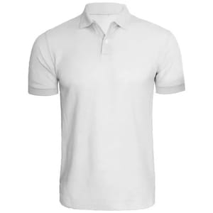 Plain Men's Cotton Corporate Collar T-Shirt, Polo Neck