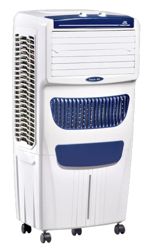 Desert 4-D 100Litre Plastic Air Cooler (4-Side Honeycomb Pad), 100 Litres, 40- 60 ft