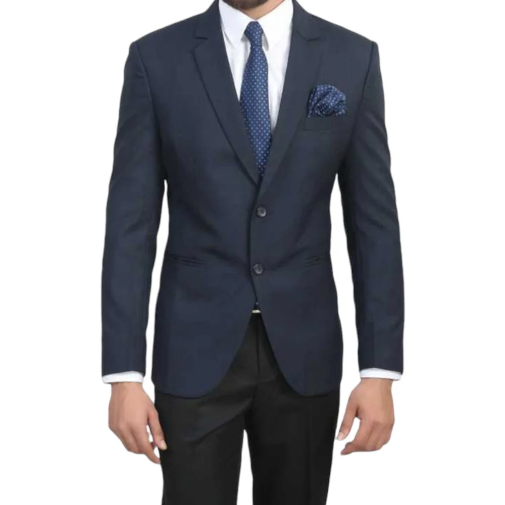 Matty 380 GSM Formal Navy blue blazer