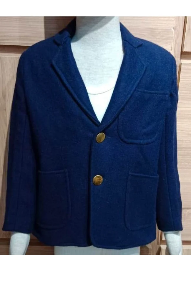 Unisex Blue Kids Blazer