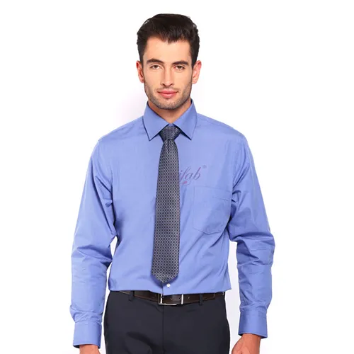 Men Blue Corporate Office Uniform