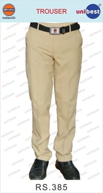 Petrol Pump Uniform KHAKI IOCL FILLER TROUSER, For PERTOL PUMP UNIFORMS, Size: