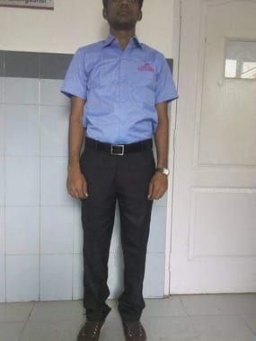 Blue Corporate Tata Motors Mechanic Uniform