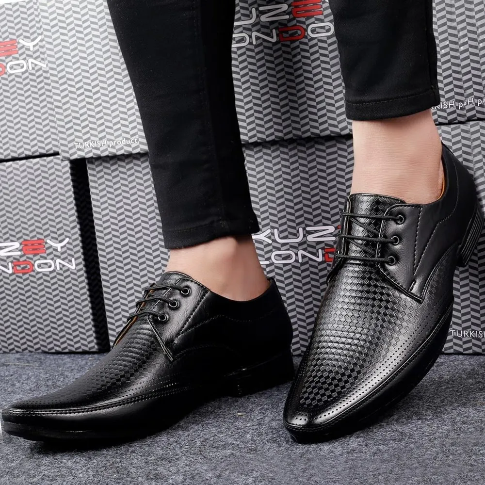 Party Wear,Casual Wear Lace Up Men Formal Shoes, Size: 6-10