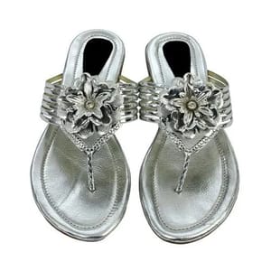 Faux Leather Casual Wear Women Stylish Flat Sandal