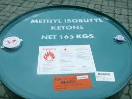 Methyl Isobutyl Ketone, > 99%, 165kg Drum, used for surface coating