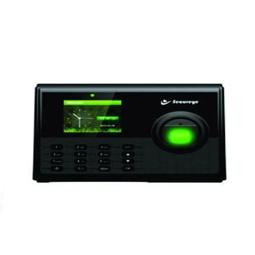 Black Biometric Secureye Fingerprint Time & Attendance System S-b250cb, For 1000, Screen Size: 2.4 INCH