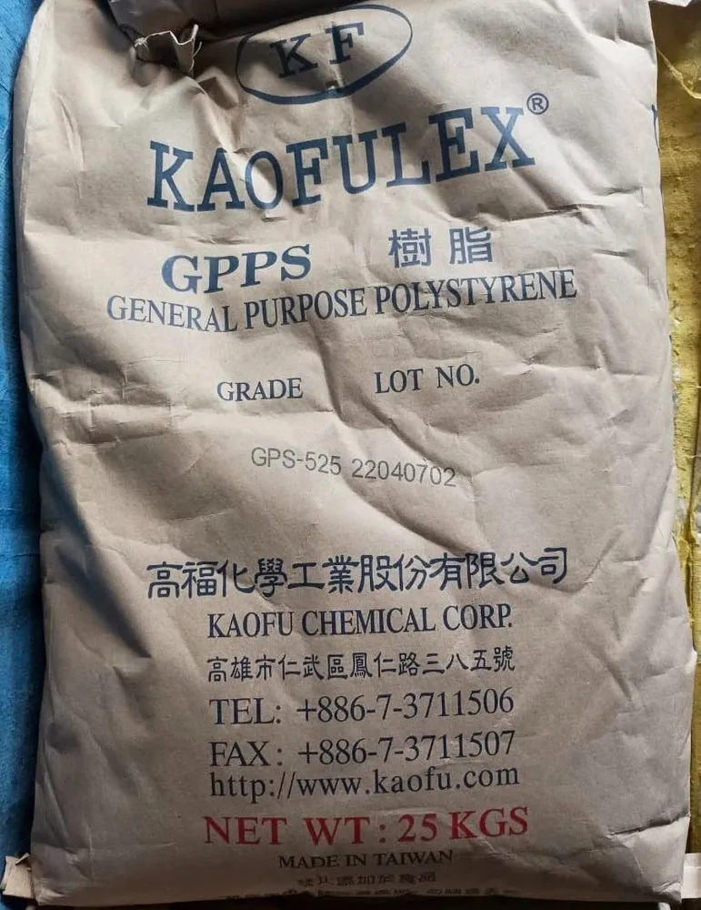 Kaofu Natural Gpps Polystyrene Granules, Packaging Type: Bag, Packaging Size: 25 Kg