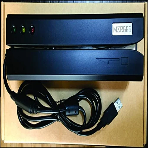 MSR606 Magnetic Stripe Reader/Writer, Encoder for all 3 Tracks, ASI MSR 606