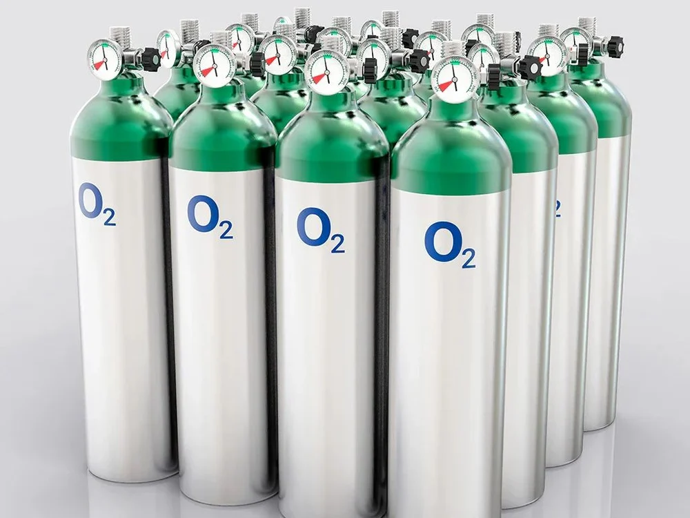 B-Type (10 Litre) Filled B Type Medical Oxygen Gas Cylinder