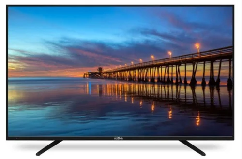 AUSHA Black 60 Cm LED TV, Resolution: 1920*1080, Usb Hdmi & Vga