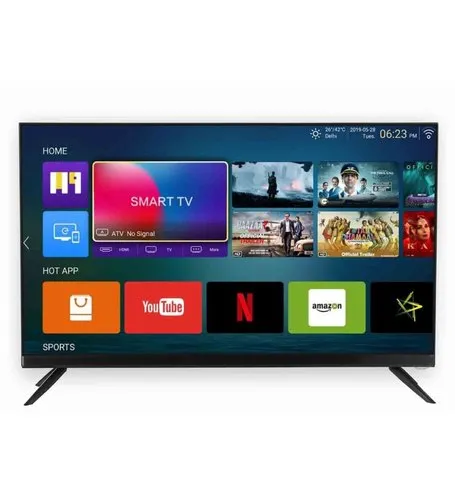 Full Hd Black 32 Inch Smart Frameless LED TV