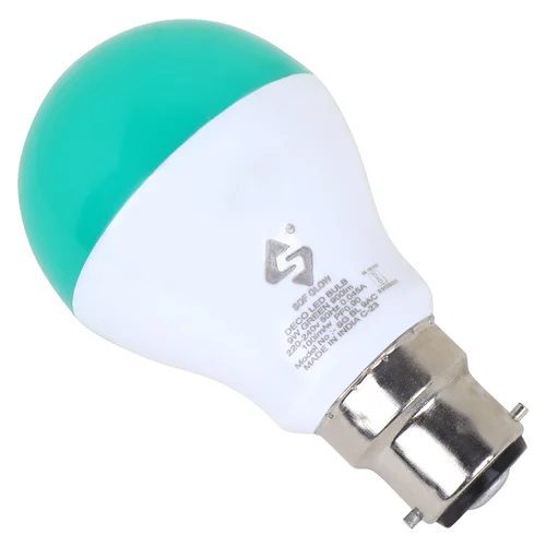 Aluminum Colour Led Bulb 9w, 10W