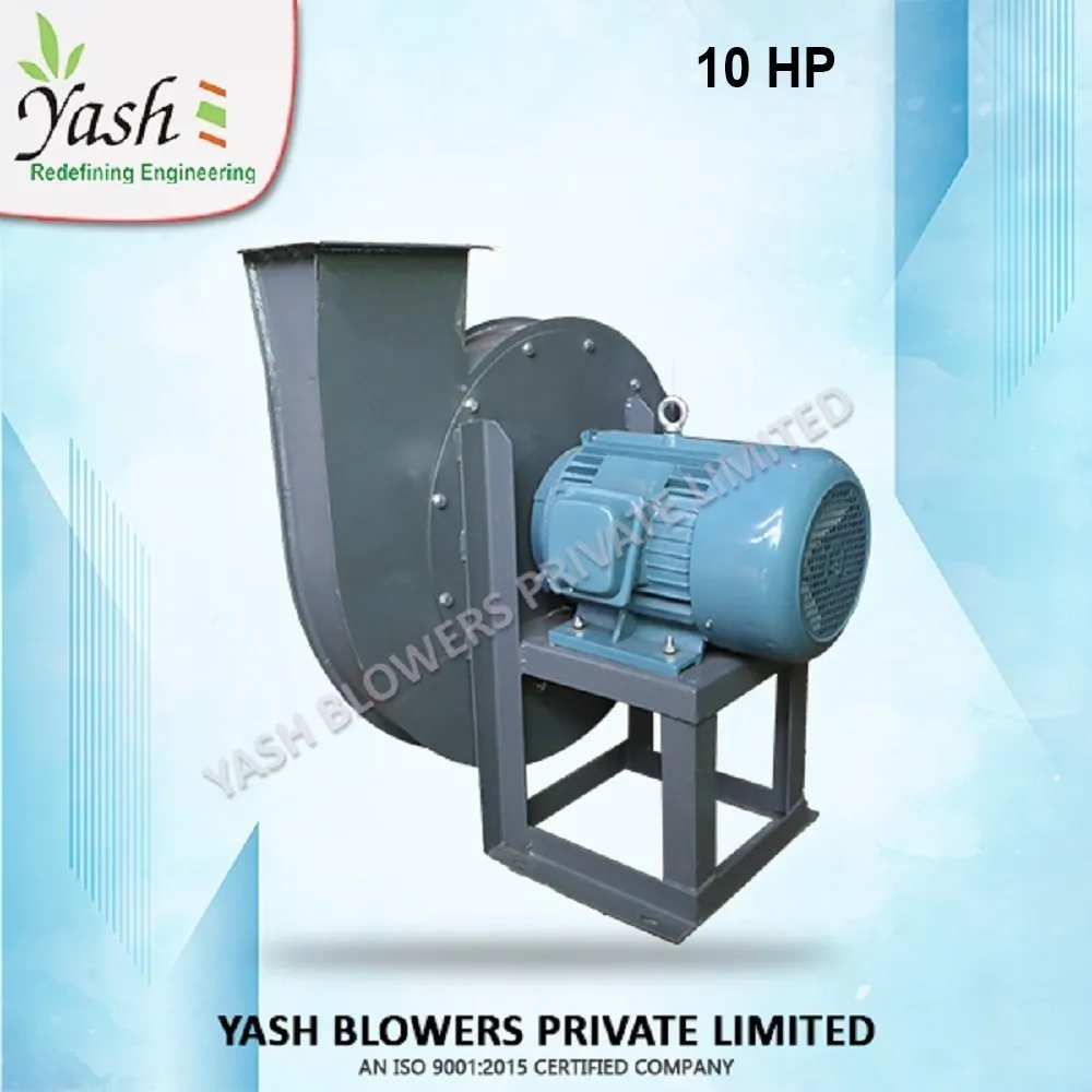 10 HP High Pressure Centrifugal Blower, Model Name/Number: YBCB-HP-450B