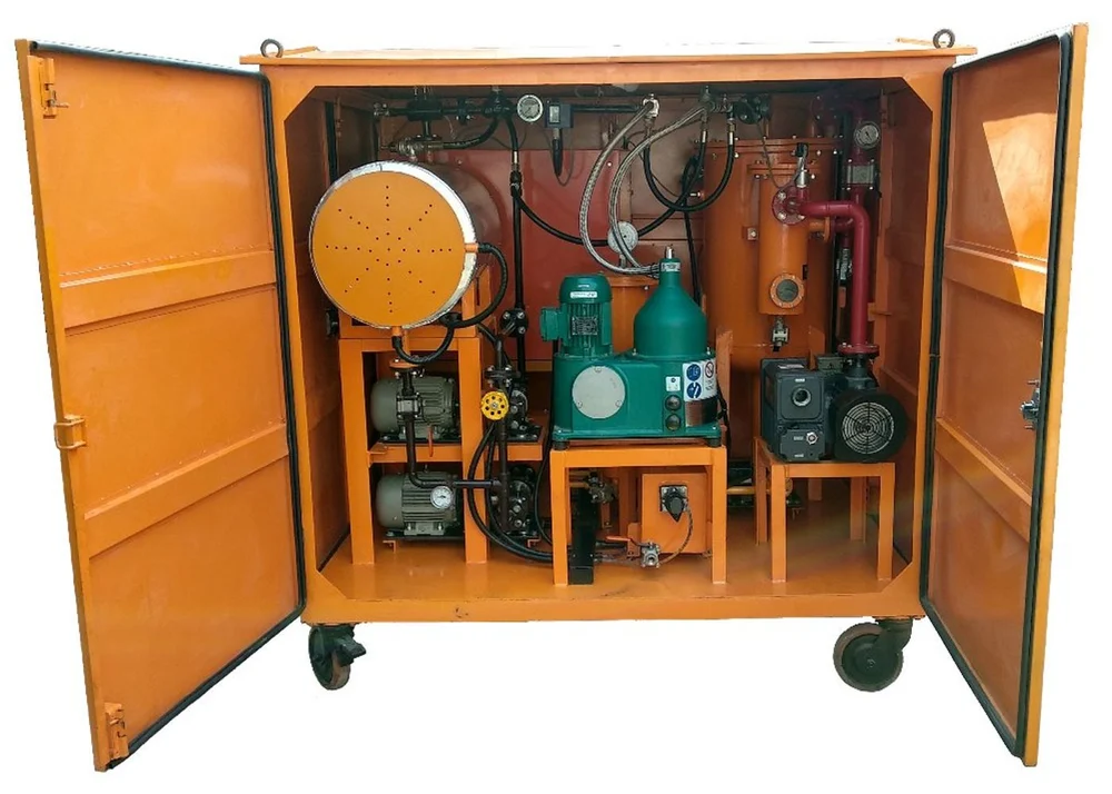 Mild Steel Turbine Oil Purification Machine, Model Name/Number: UOPP-001-S, Capacity: Upto 50 LPH