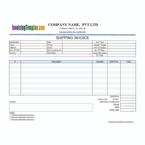 Transport Bilty Slip Printing