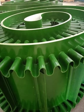 Double Sprocket Tapered Roller PVC Conveyor Belts, Belt Thickness: 15 mm