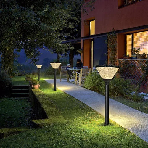 Homehop 10W Solar Led Lights for Home Garden Outdoor Decoration Spike Lamps