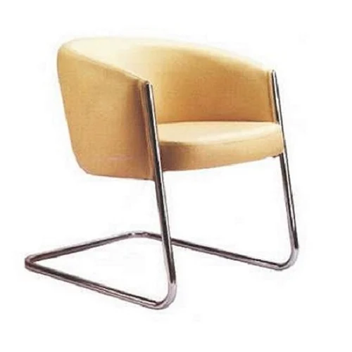 Veeton Wood Yellow Cafe Chair