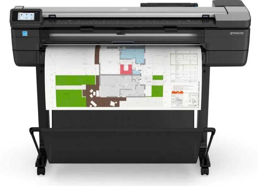 HP DesignJet T830-36 Inch Multifunction Wifi Plotter Printer, Inkjet