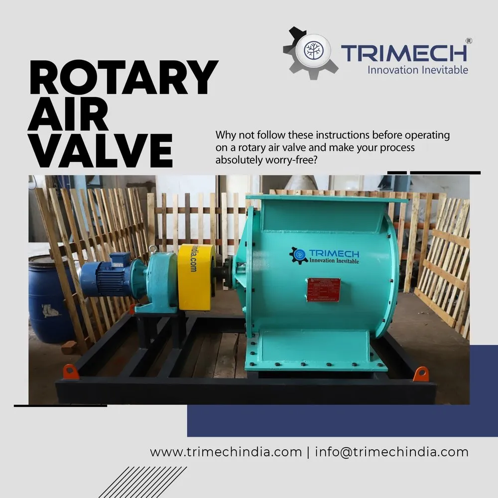 Mild Steel MS Rotary Airlock Valve