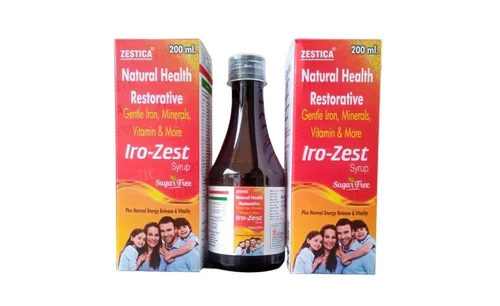 Herbal Iron Syrup IRO-ZEST, Packaging Type: Bottle, Packaging Size: 200 ml