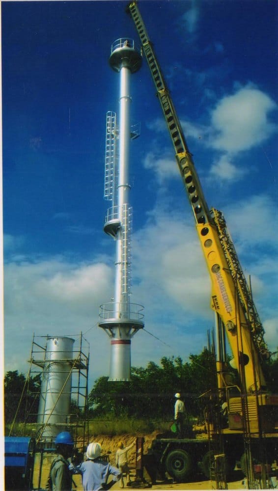 Self Supported Chimney, For Industrial