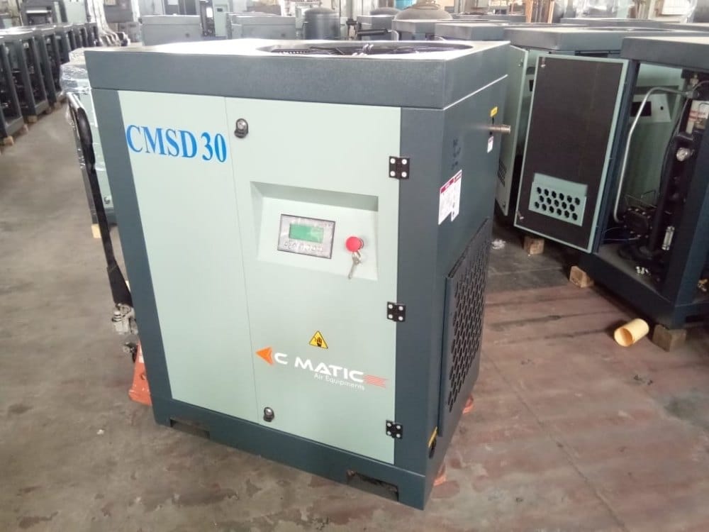 20 HP C Matic Rotary Screw Air Compressor, Model Name/Number: CMSD30