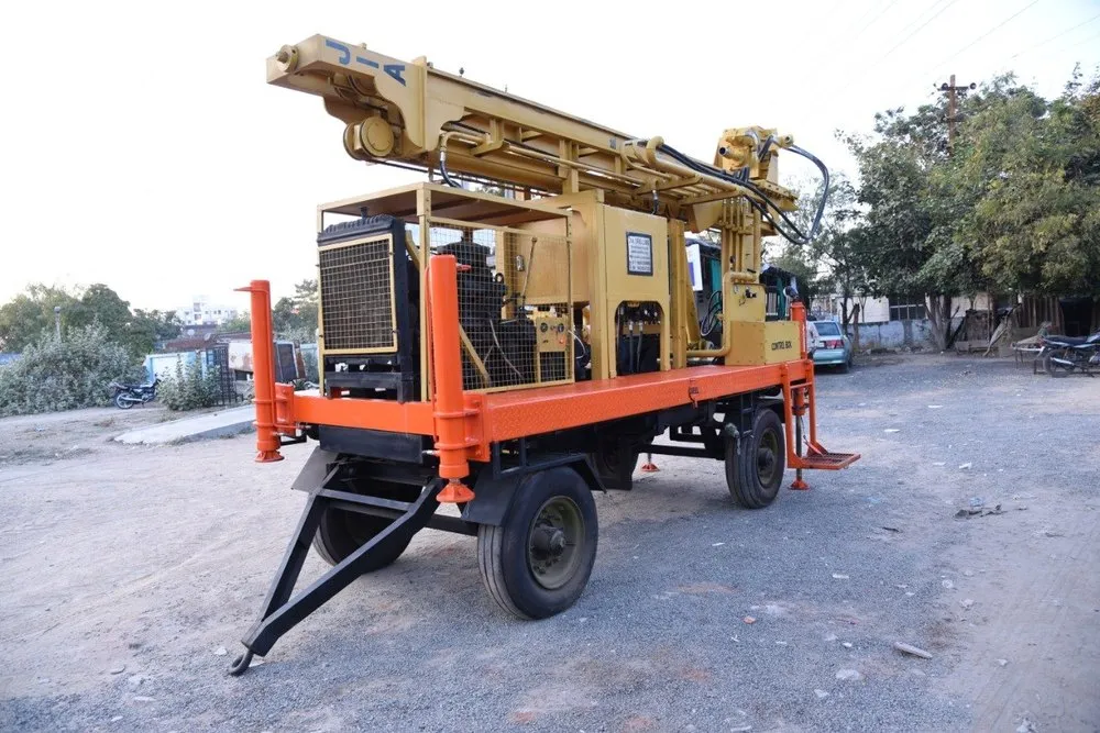 Trolley Mounted Multi Functional Water Well Drilling Rig