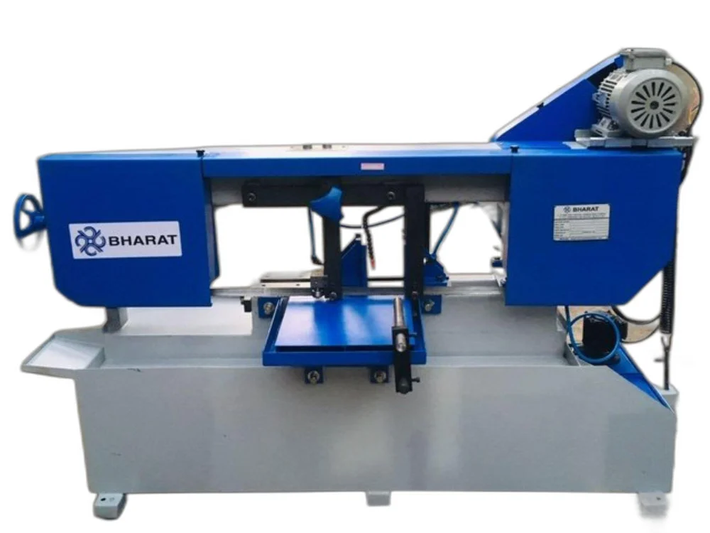 BHARAT BRAND Metal Cutting Band Saw Machine, Capacity: 250mm-400mm