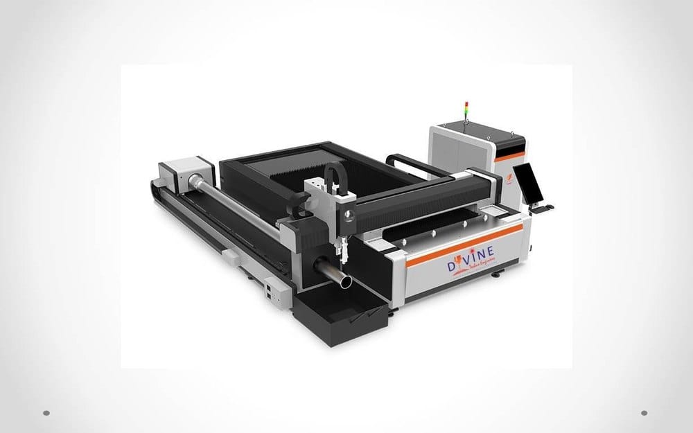 Divine Metal Sheet and pipe Fiber Laser Cutting Machine, For Sublimation Printing Fabric