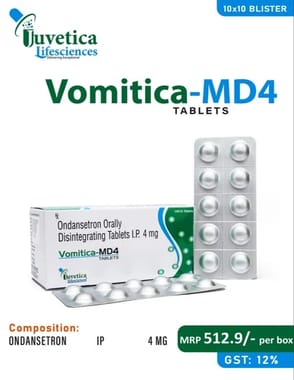 Ondanseteron 4mg Tablets